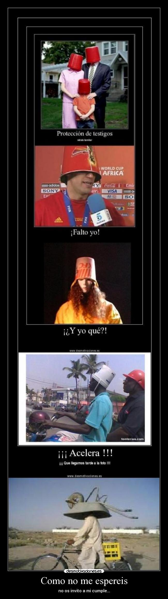 Como no me espereis -