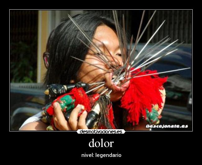 dolor - nivel: legendario