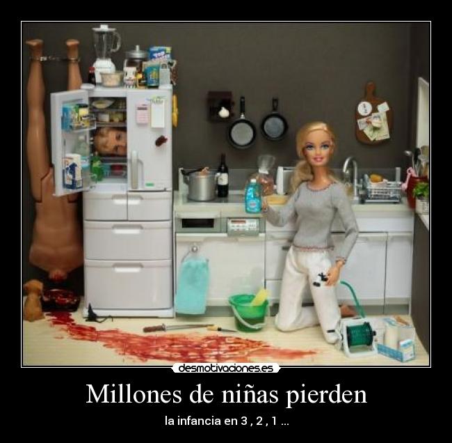 Millones de niñas pierden - la infancia en 3 , 2 , 1 ...