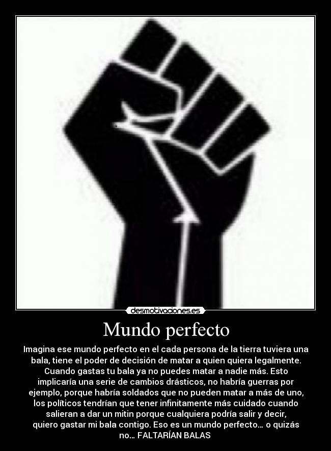 Mundo perfecto - 