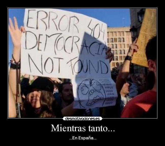 Mientras tanto... - ...En España...