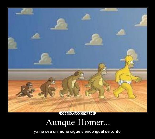 Aunque Homer... - 