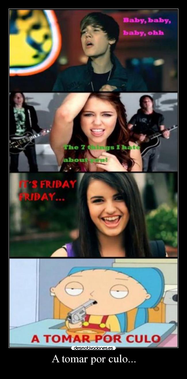 A tomar por culo... -     