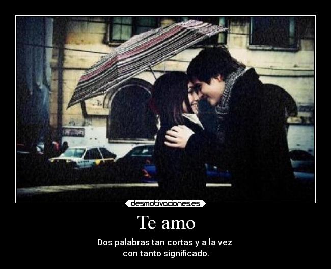 Te amo - 