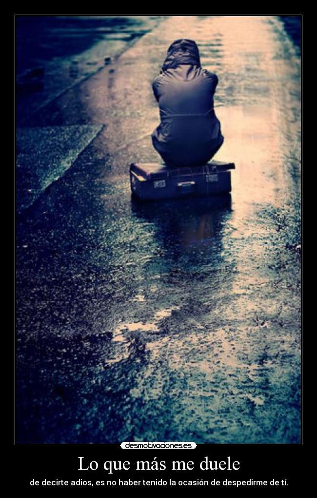 Lo que más me duele - 