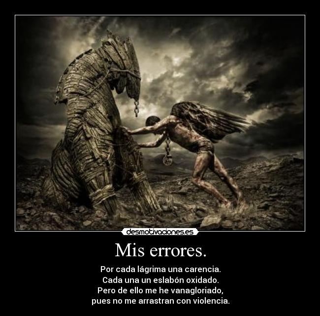 Mis errores. - 