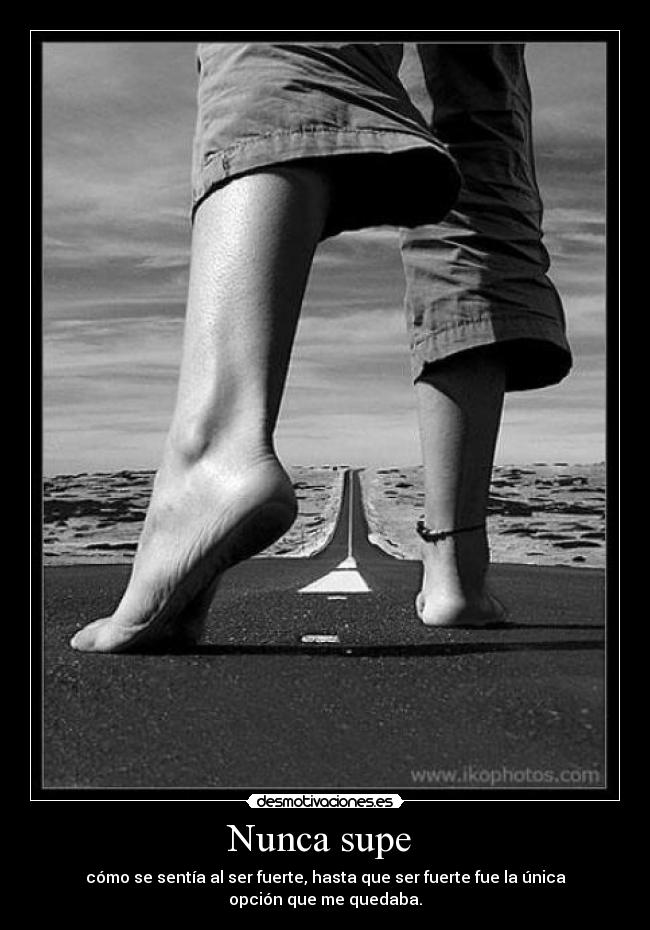 Nunca supe  - 