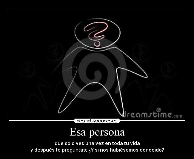 Esa persona -