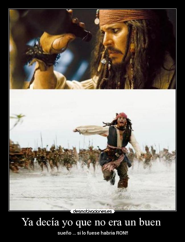 Ya decía yo que no era un buen -