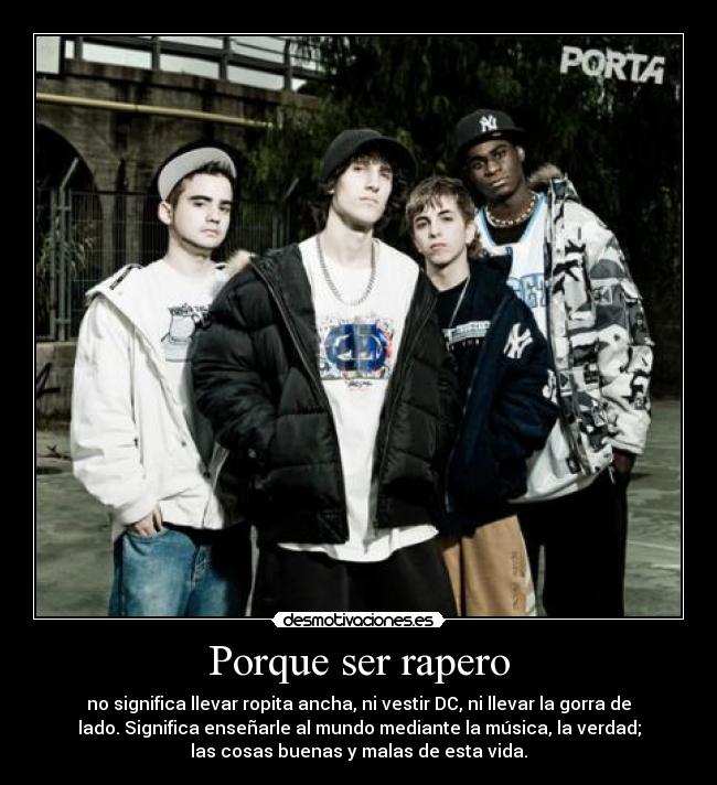 Porque ser rapero - 