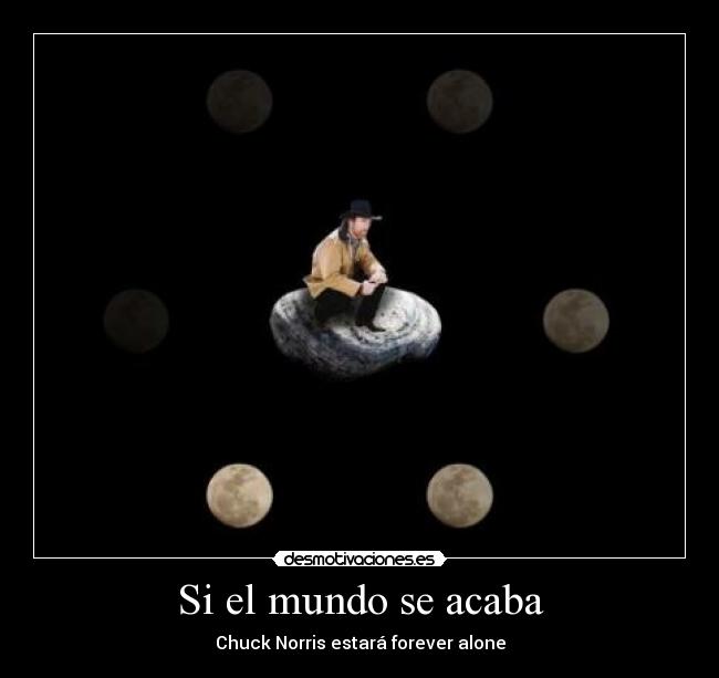 carteles mundo chuck norris desmotivaciones