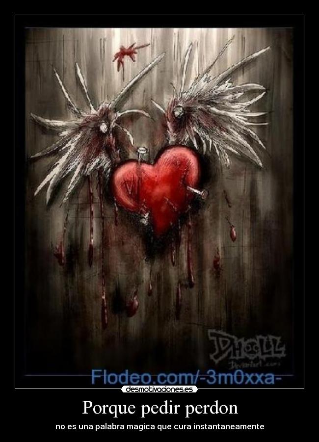 Porque pedir perdon - 