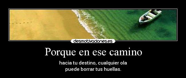 Porque en ese camino - 