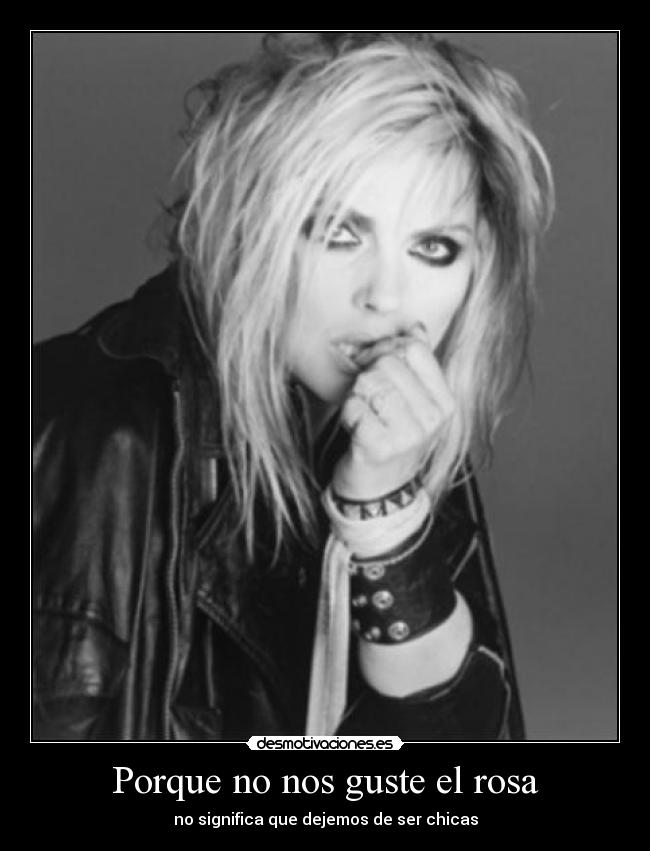 Porque no nos guste el rosa - no significa que dejemos de ser chicas