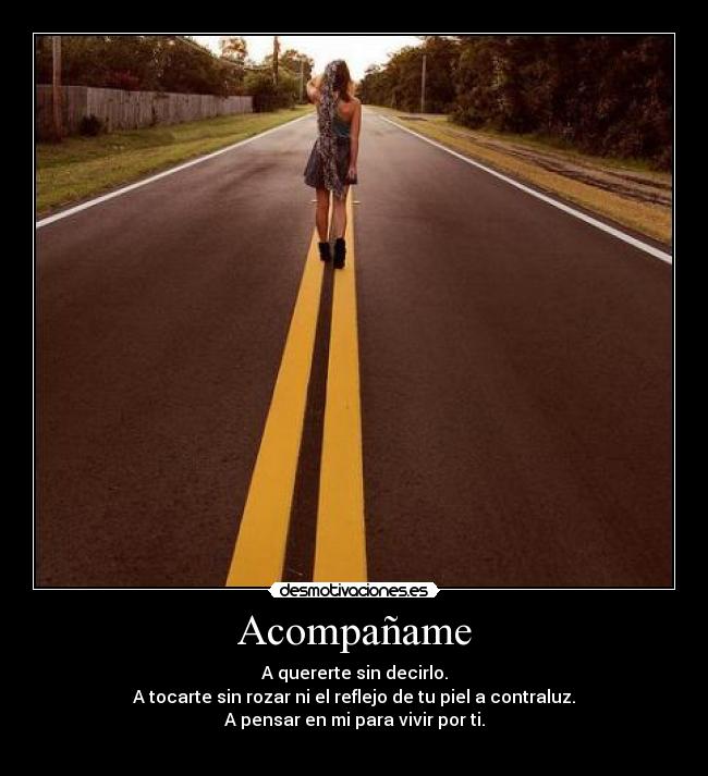 Acompañame -