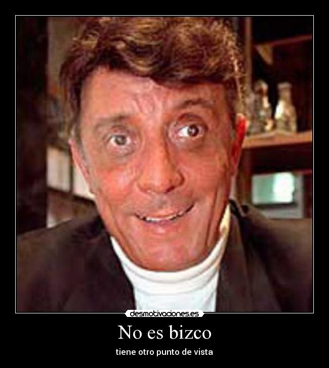 No es bizco - tiene otro punto de vista