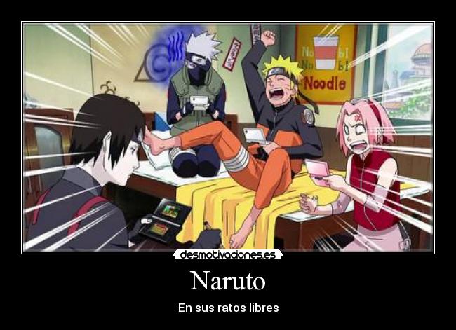 Naruto - En sus ratos libres