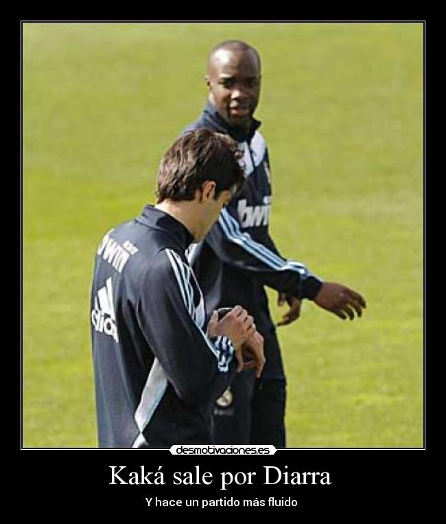 Kaká sale por Diarra  - 
