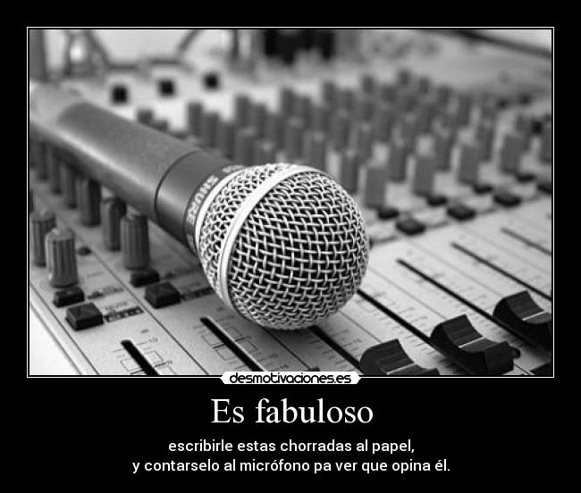 Es fabuloso - 