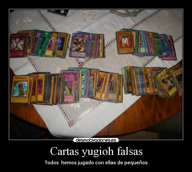 Cartas yugioh falsas - 