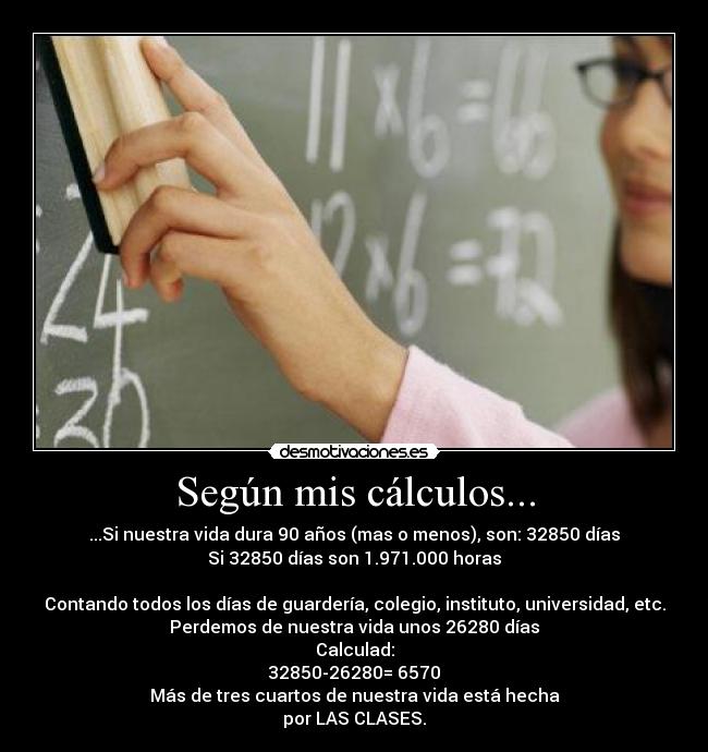 carteles clases dias vida rollo levantarse asco mayoria desmotivaciones