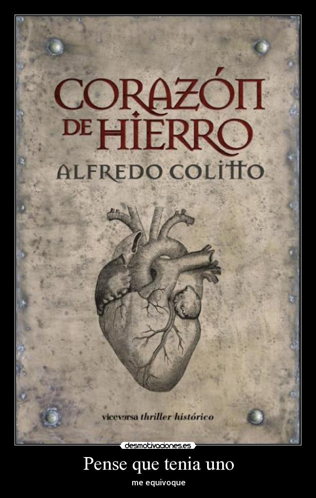 Pense que tenia uno -