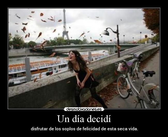 Un día decidí - 