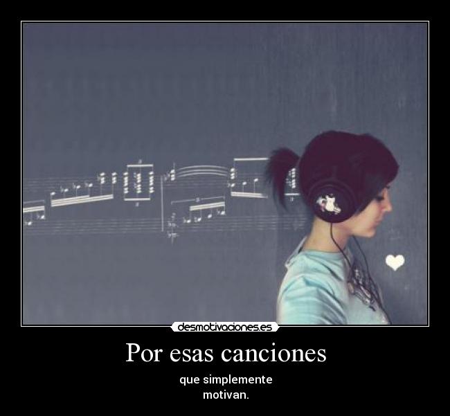 Por esas canciones -