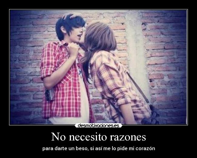 No necesito razones - 