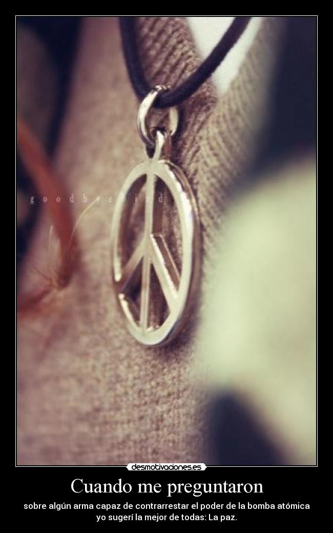 Cuando me preguntaron - 