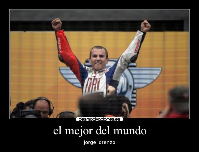 el mejor del mundo -