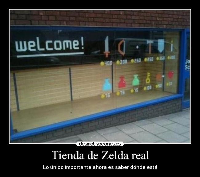 Tienda de Zelda real - 