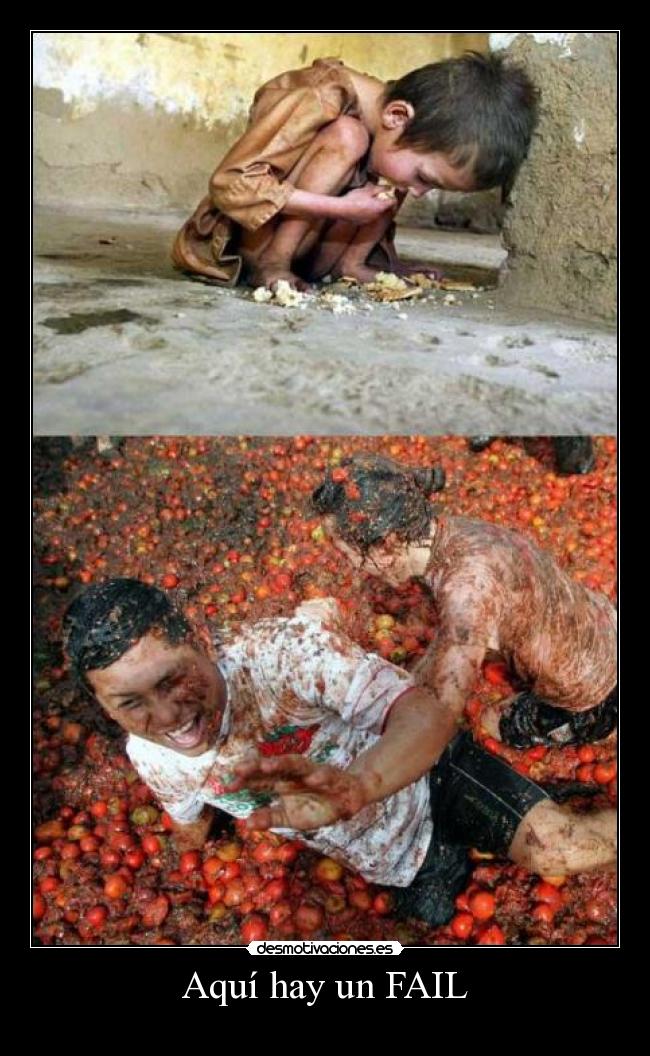 Aquí hay un FAIL -