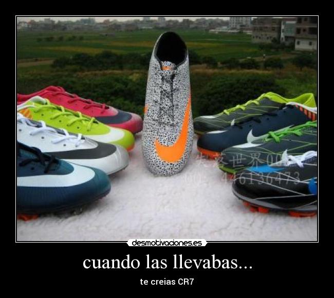 cuando las llevabas... - 