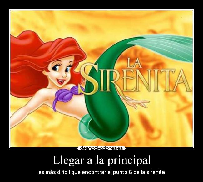 Llegar a la principal - 