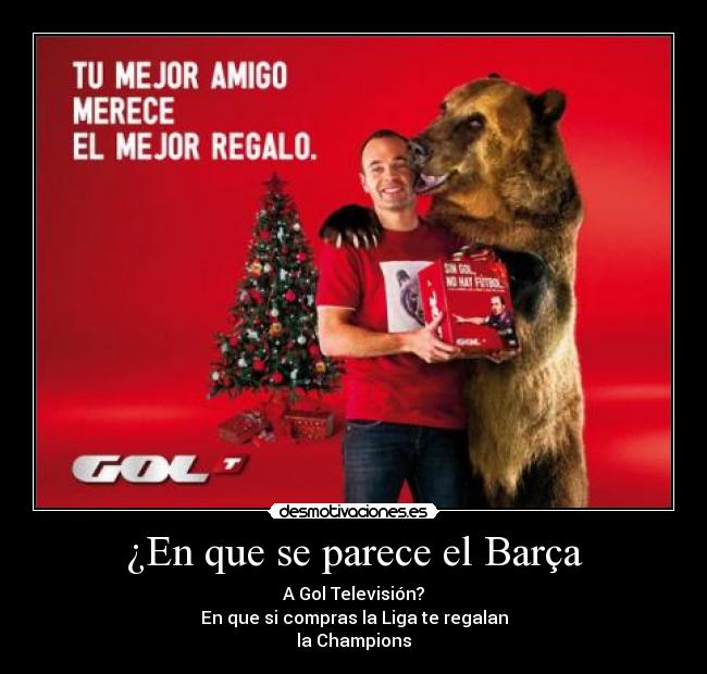 ¿En que se parece el Barça -