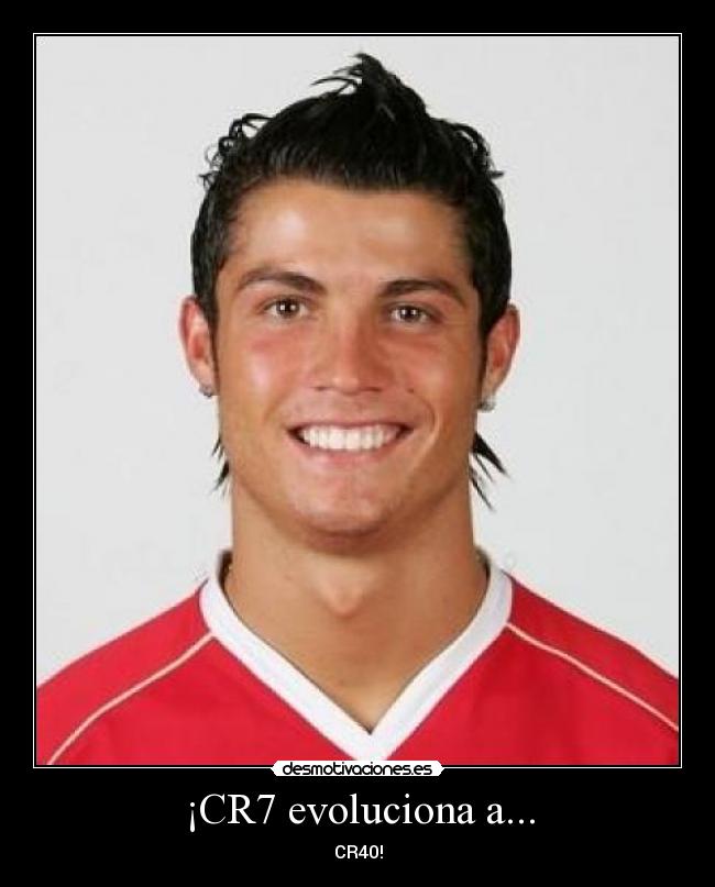 ¡CR7 evoluciona a... - CR40!