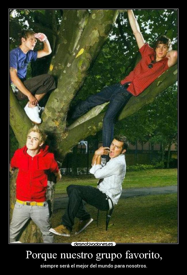 Porque nuestro grupo favorito, - 