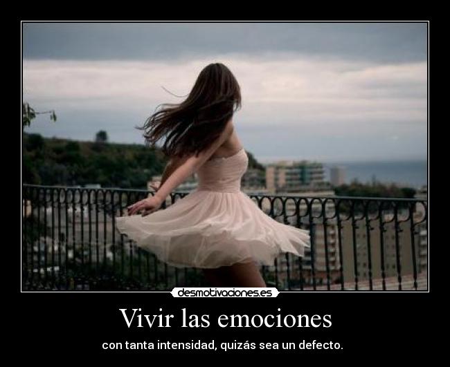 Vivir las emociones -