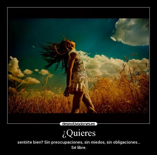 ¿Quieres - 