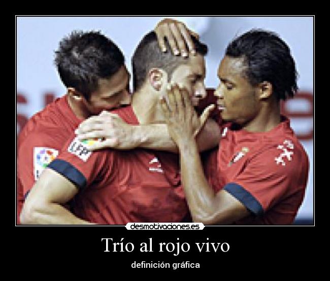 Trío al rojo vivo - definición gráfica