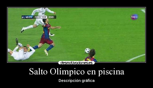 Salto Olímpico en piscina -