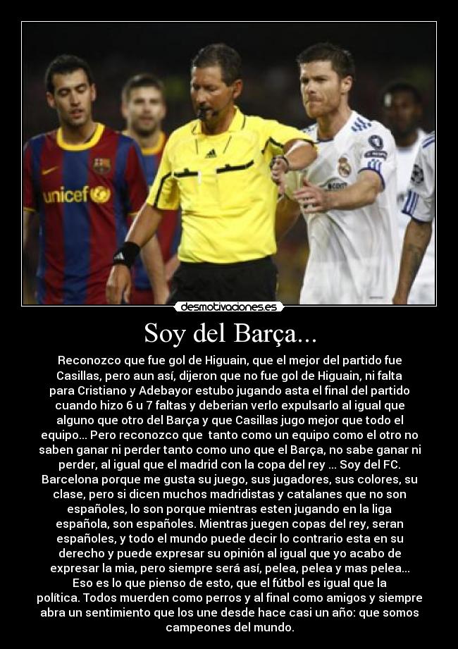 Soy del Barça... - 