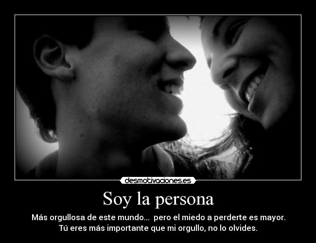 Soy la persona - 