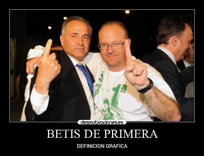 BETIS DE PRIMERA -