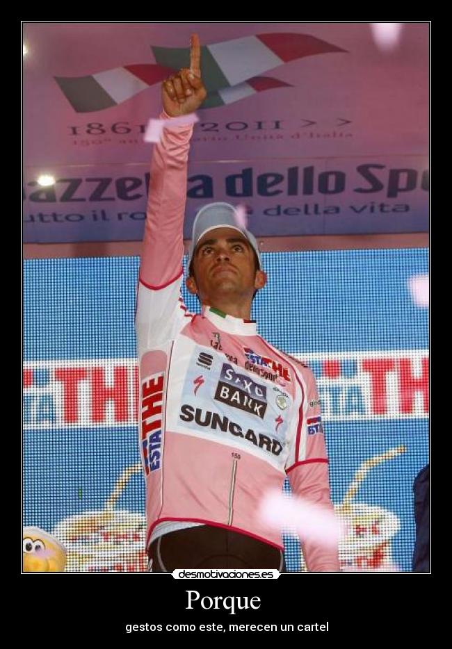 Porque - gestos como este, merecen un cartel