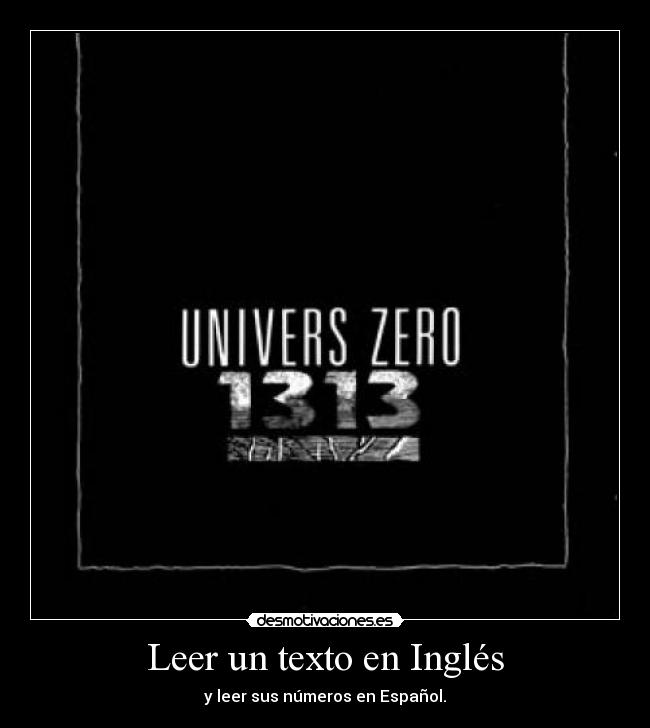 Leer un texto en Inglés -