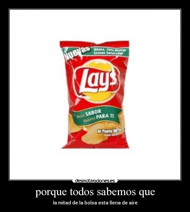 porque todos sabemos que - 