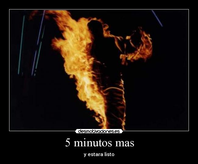 5 minutos mas - 