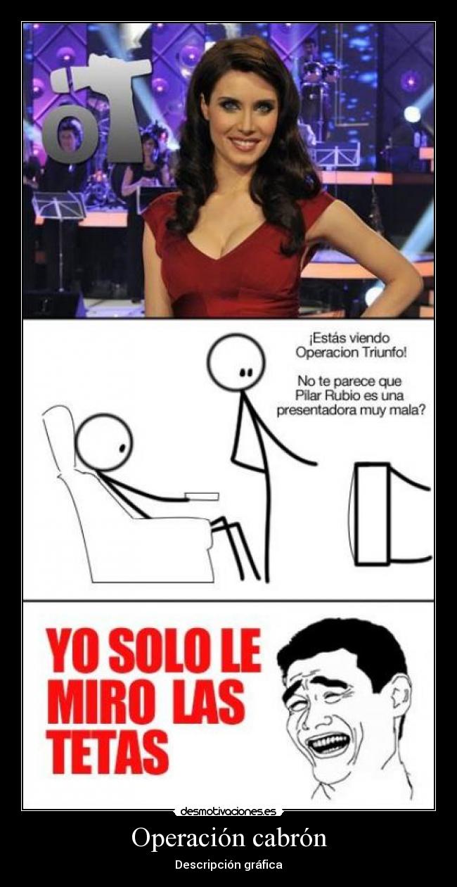 Operación cabrón - Descripción gráfica